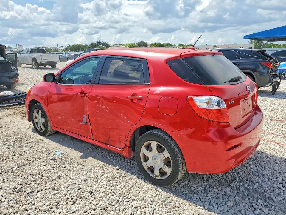 2009 Toyota Corolla Matrix მანქანა იყიდება აუქციონზე, vin: 2T1LE40E49C009286, აუქციონის ნომერი: 63228426
