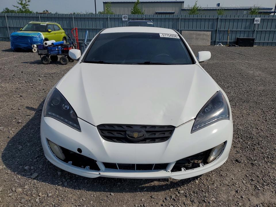 2010 Hyundai Genesis Coupe მანქანა იყიდება აუქციონზე, vin: KMHHT6KD6AU015055, აუქციონის ნომერი: 57754936