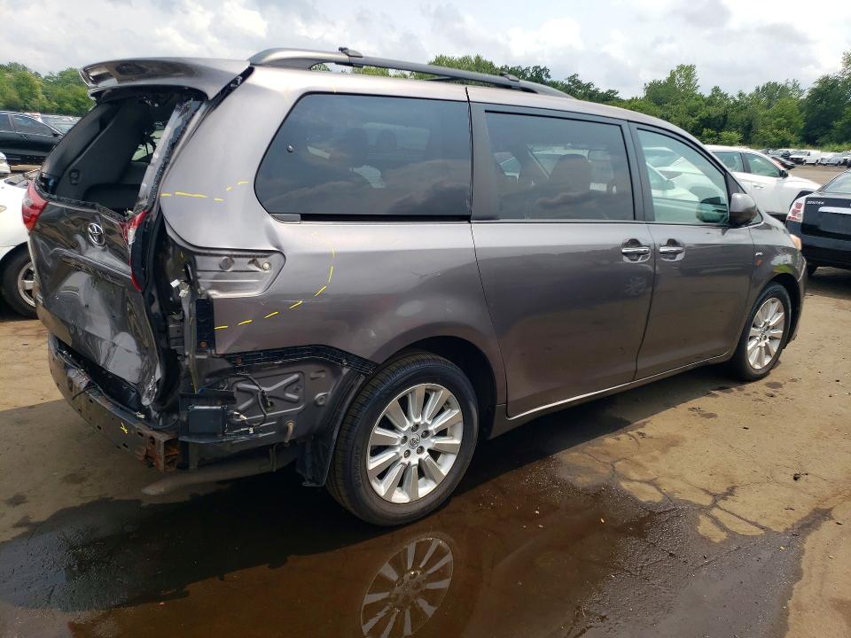 62468466 :رقم المزاد ، 5TDDK3DC6GS143494 vin ، 2016 Toyota Sienna مزاد بيع