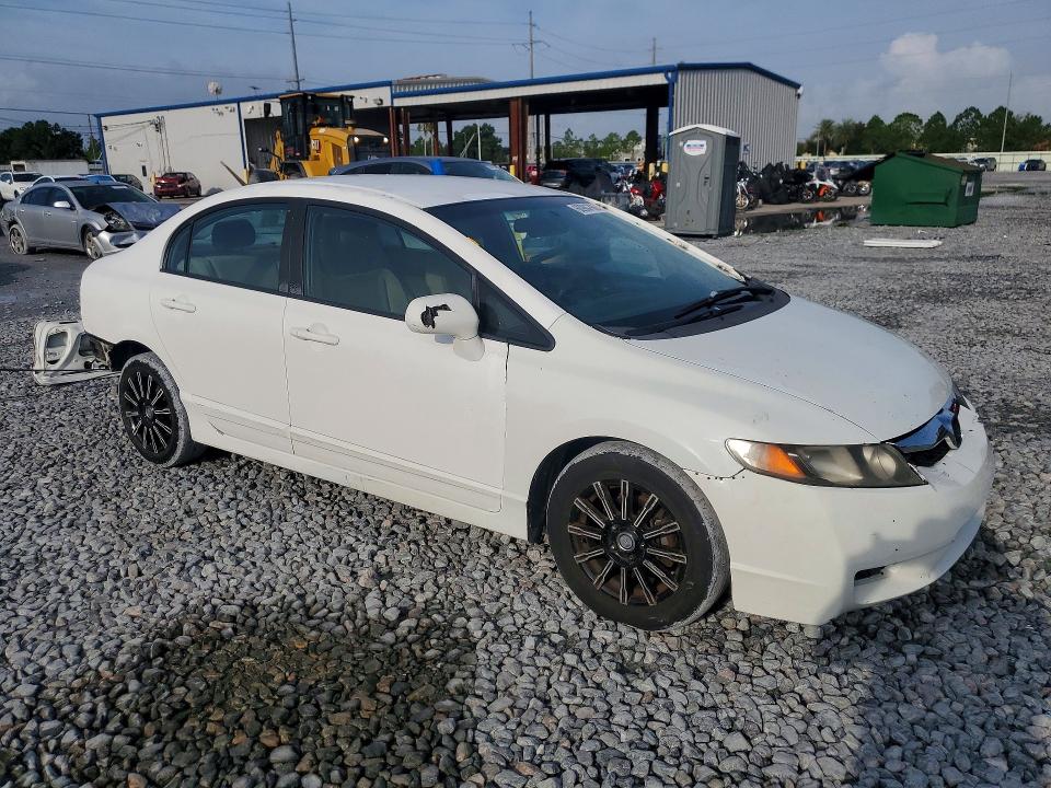 60980366 :رقم المزاد ، 2HGFA1F51AH516155 vin ، 2010 Honda Civic مزاد بيع