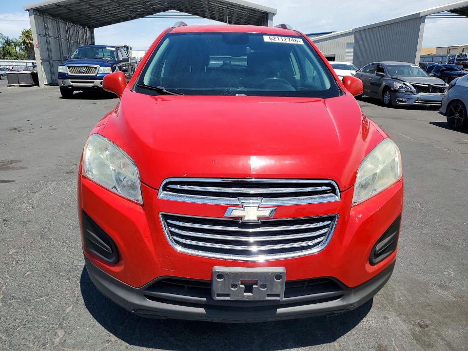 Продаж на аукціоні авто 2015 Chevrolet Trax, vin: 3GNCJRSB4FL196623, номер лоту: 62112746