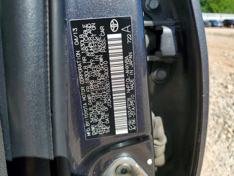 Продаж на аукціоні авто 2013 Toyota Prius C, vin: JTDKDTB38D1540010, номер лоту: 63180026