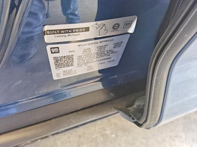 Продаж на аукціоні авто 2026 Buick Enclave, vin: 5GAERAKS7TJ345543, номер лоту: 63318786