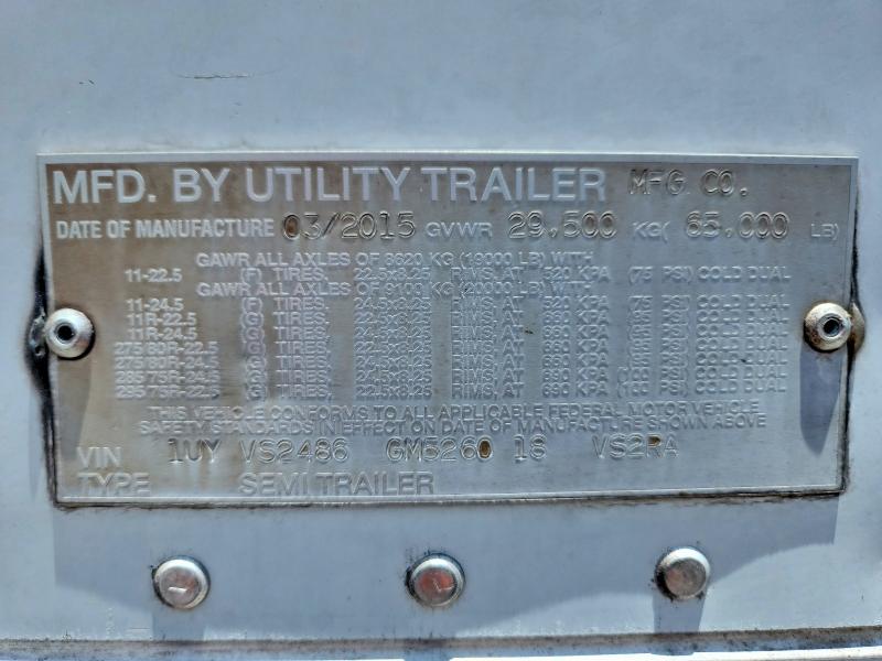 2016 Utility Trailer Trailer მანქანა იყიდება აუქციონზე, vin: 1UYVS2486GM526018, აუქციონის ნომერი: 58927906