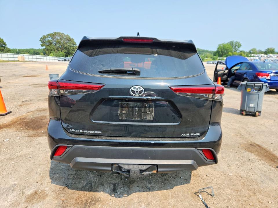 2022 Toyota Highlander მანქანა იყიდება აუქციონზე, vin: 5TDGZRBH3NS220572, აუქციონის ნომერი: 62914616