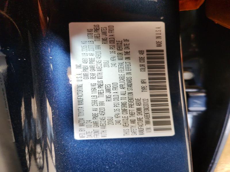 60482336 :رقم المزاد ، 7MMVABEM7SN330122 vin ، 2025 Mazda Cx-50 مزاد بيع