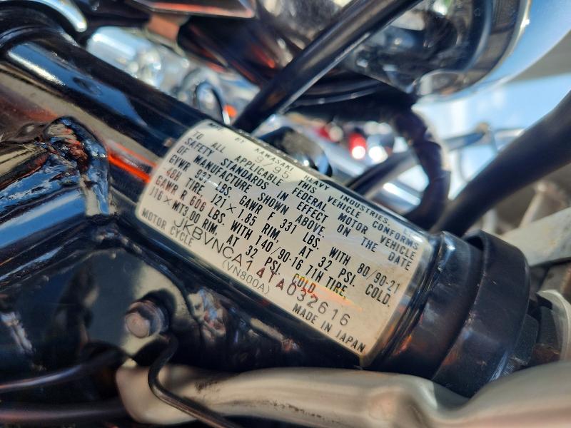 Продажа на аукционе авто 1996 Kawasaki Vn800, vin: JKBVNCA14TA032616, номер лота: 59115016
