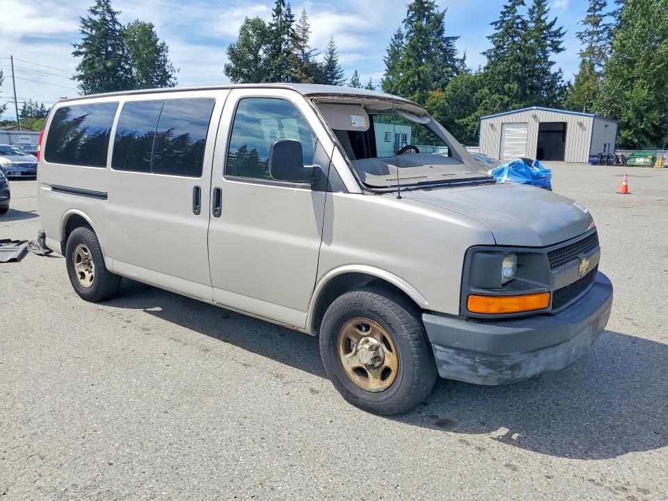 2008 Chevrolet Express G1500 მანქანა იყიდება აუქციონზე, vin: 1GNFH154781213819, აუქციონის ნომერი: 63380296
