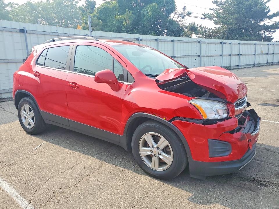 2016 Chevrolet Trax მანქანა იყიდება აუქციონზე, vin: KL7CJLSBXGB755405, აუქციონის ნომერი: 61106626