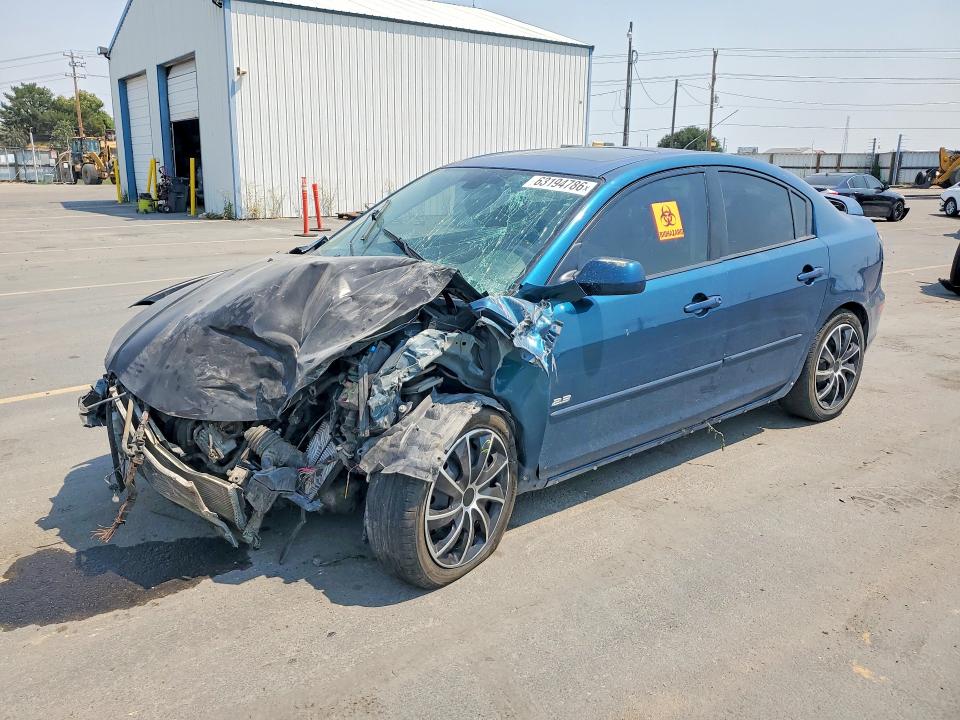 2007 Mazda 3 მანქანა იყიდება აუქციონზე, vin: JM1BK323671686335, აუქციონის ნომერი: 63194786