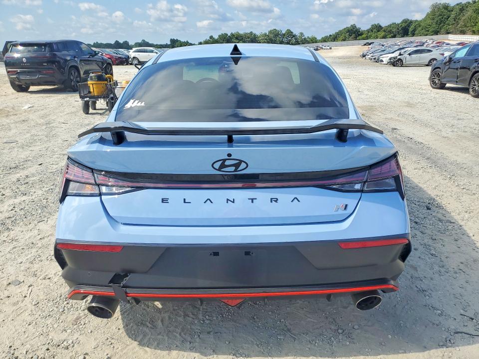 2025 Hyundai Elantra N მანქანა იყიდება აუქციონზე, vin: KMHLW4DK2SU025679, აუქციონის ნომერი: 61535146