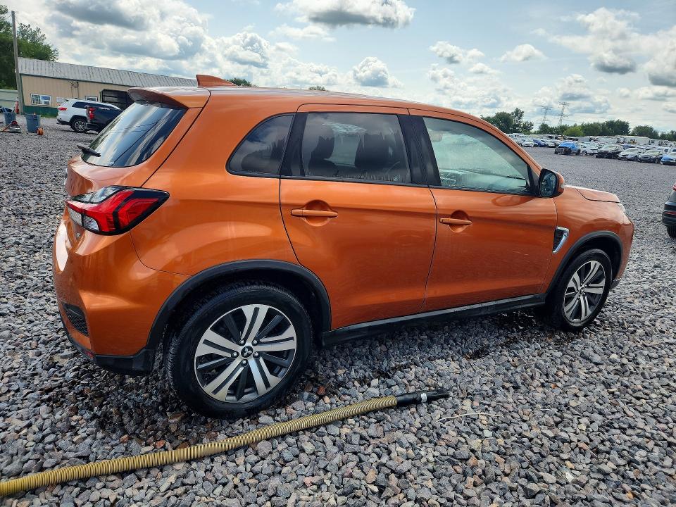 61630786 :رقم المزاد ، JA4AR3AU3LU001275 vin ، 2020 Mitsubishi Outlander Sport مزاد بيع