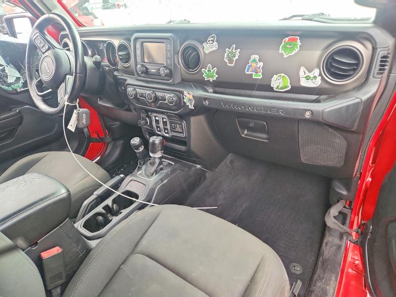60051476 :رقم المزاد ، 1C4GJXAN2JW222293 vin ، 2018 Jeep Wrangler مزاد بيع