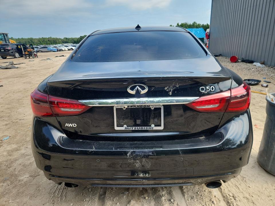 2022 Infiniti Q50 მანქანა იყიდება აუქციონზე, vin: JN1EV7BR4NM341691, აუქციონის ნომერი: 63352246