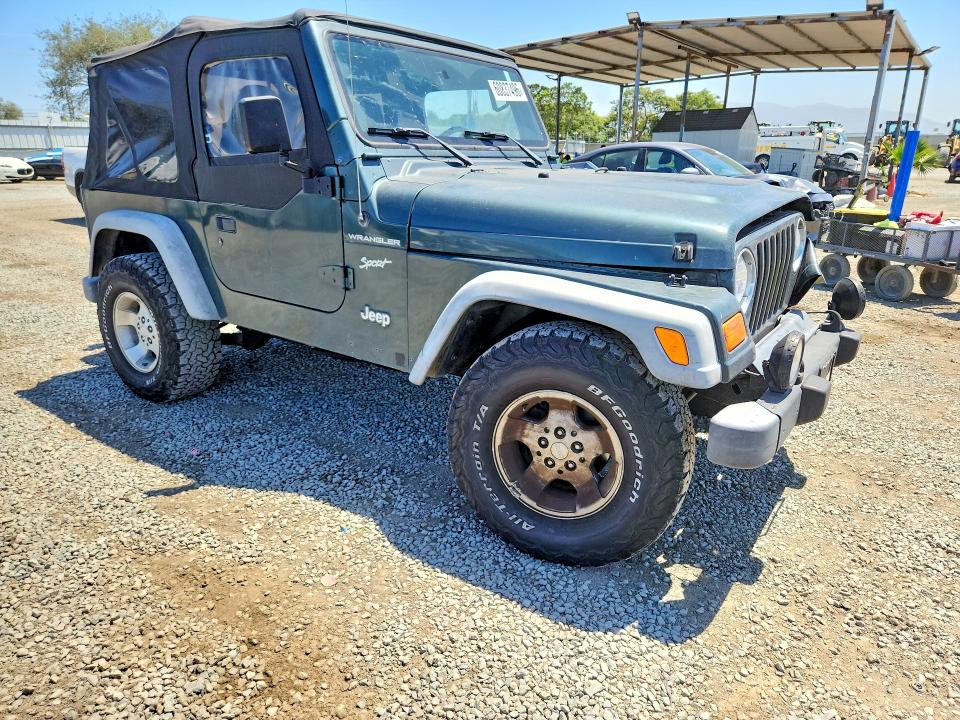 Продажа на аукционе авто 2002 Jeep Wrangler / Tj, vin: 1J4FA49S82P759731, номер лота: 60837496
