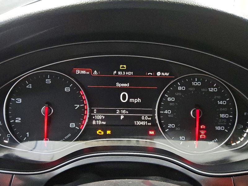 2013 Audi A6 მანქანა იყიდება აუქციონზე, vin: WAUGGAFC1DN073322, აუქციონის ნომერი: 60853696