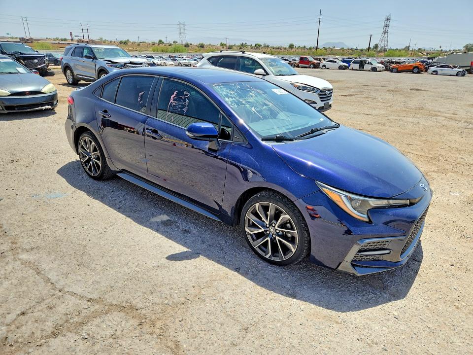 97685835 :رقم المزاد ، JTDP4RCE0LJ009780 vin ، 2020 Toyota Corolla مزاد بيع