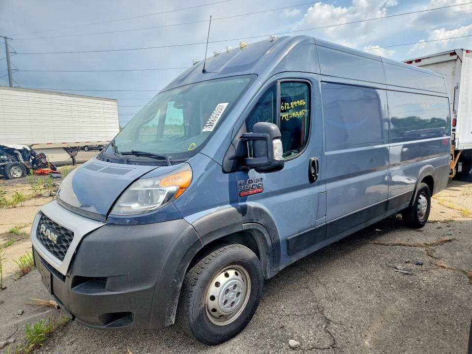 2020 Ram Promaster 3500 მანქანა იყიდება აუქციონზე, vin: 3C6URVJG1LE143882, აუქციონის ნომერი: 61289986