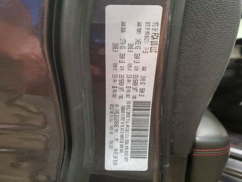 Продажа на аукционе авто 2018 Dodge Durango, vin: 1C4RDJDG3JC462402, номер лота: 61607096