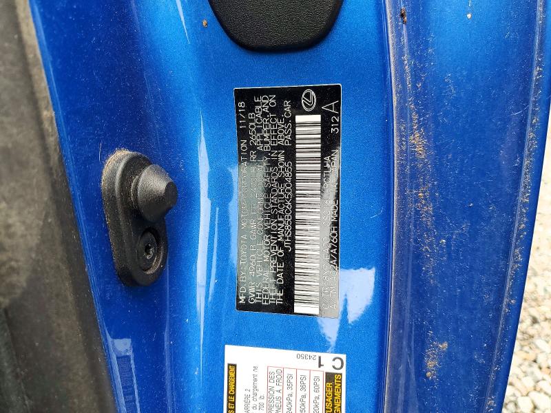 Aukcja sprzedaży 2019 Lexus Rc, vin: JTHS85BC6K5004855, numer aukcji: 60916506