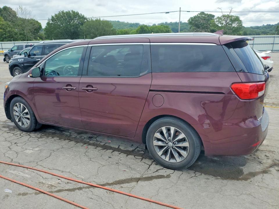 62163946 :رقم المزاد ، KNDMC5C14G6180939 vin ، 2016 Kia Sedona مزاد بيع