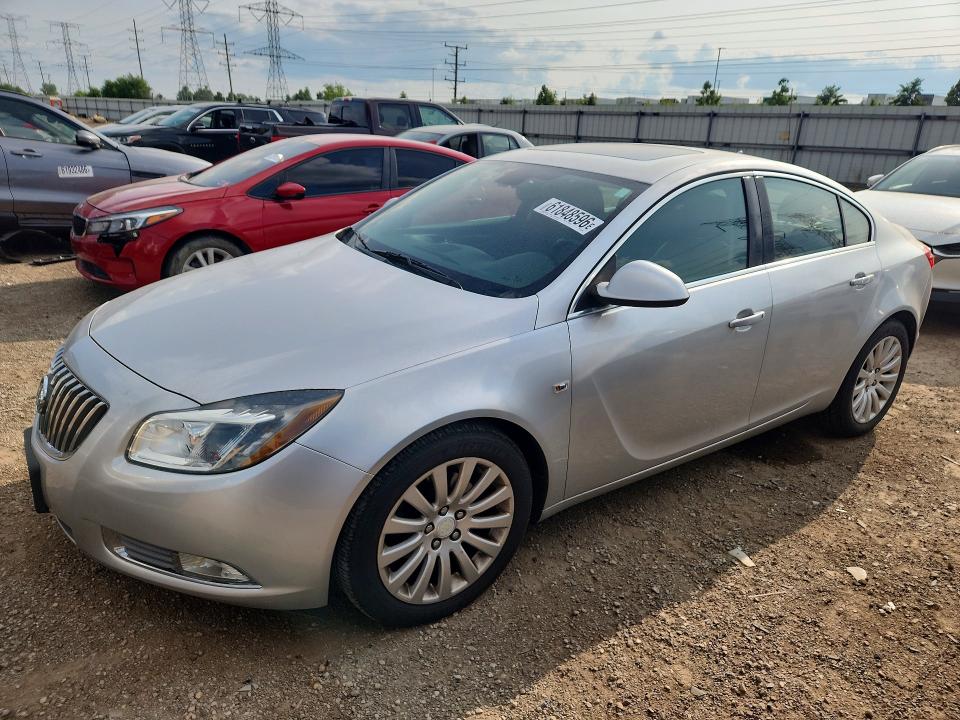 61848596 :رقم المزاد ، W04GY5GV6B1093264 vin ، 2011 Buick Regal مزاد بيع