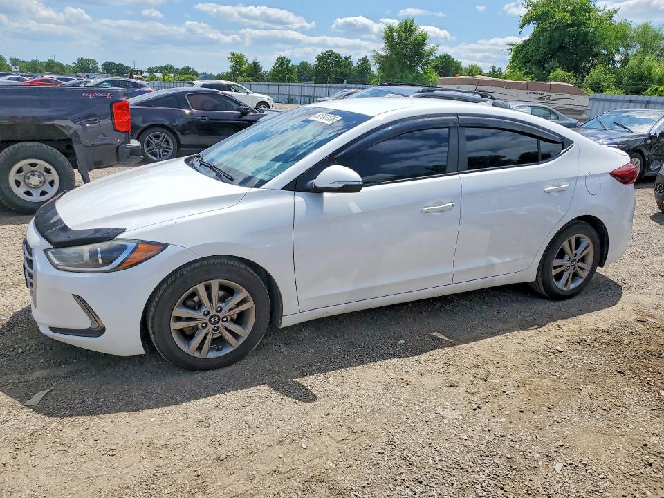 Продажа на аукционе авто 2018 Hyundai Elantra, vin: KMHD84LF5JU542797, номер лота: 61797336