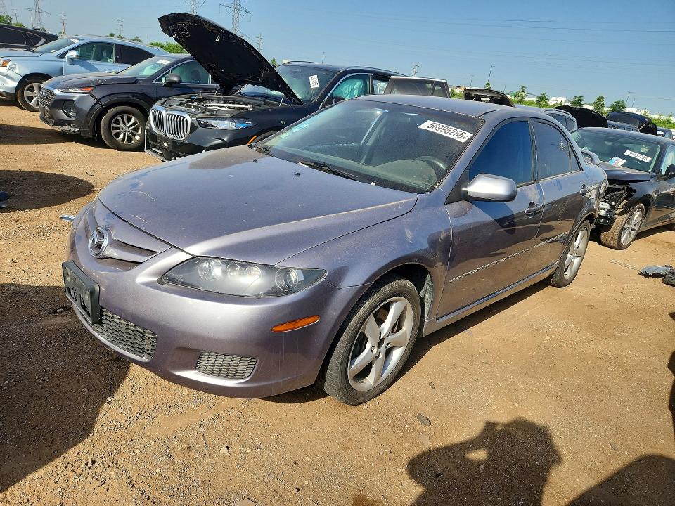 58995256 :رقم المزاد ، 1YVHP80C075M62153 vin ، 2007 Mazda 6 مزاد بيع