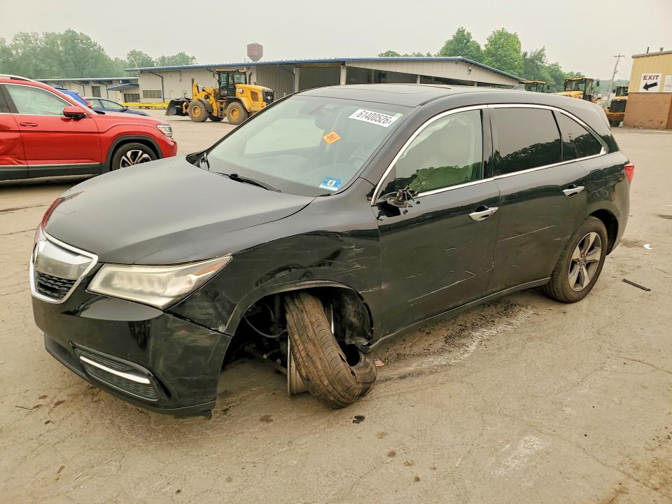 Продаж на аукціоні авто 2015 Acura Mdx, vin: 5FRYD4H25FB025246, номер лоту: 61400526