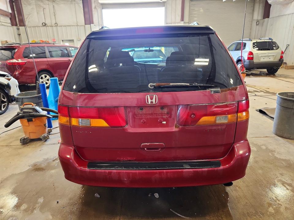 59686736 :رقم المزاد ، 5FNRL18672B044692 vin ، 2002 Honda Odyssey مزاد بيع