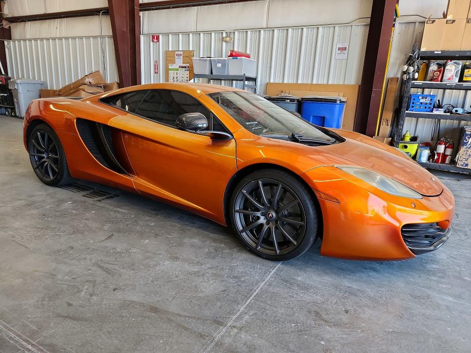 62593496 :رقم المزاد ، SBM11AAA0CW001706 vin ، 2012 Mclaren Automotive Mp4-12c مزاد بيع