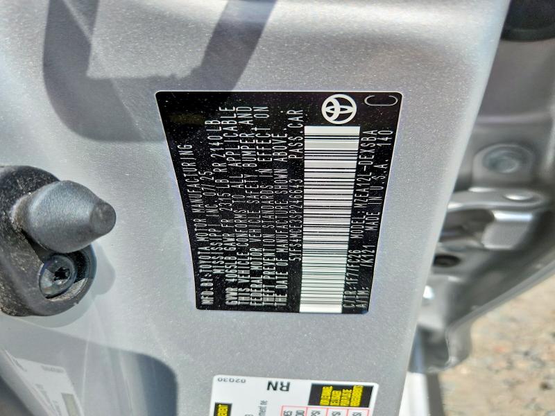 60400256 :رقم المزاد ، 5YFS4MCE3SP246643 vin ، 2025 Toyota Corolla مزاد بيع
