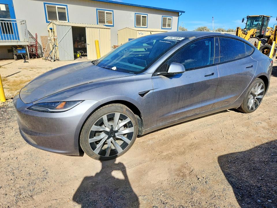 2025 Tesla Model 3 მანქანა იყიდება აუქციონზე, vin: 5YJ3E1EB0SF996757, აუქციონის ნომერი: 61621806