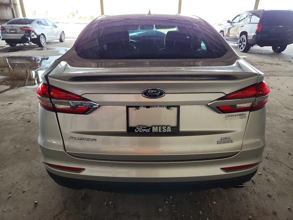 60711176 :رقم المزاد ، 3FA6P0HD3KR176711 vin ، 2019 Ford Fusion مزاد بيع