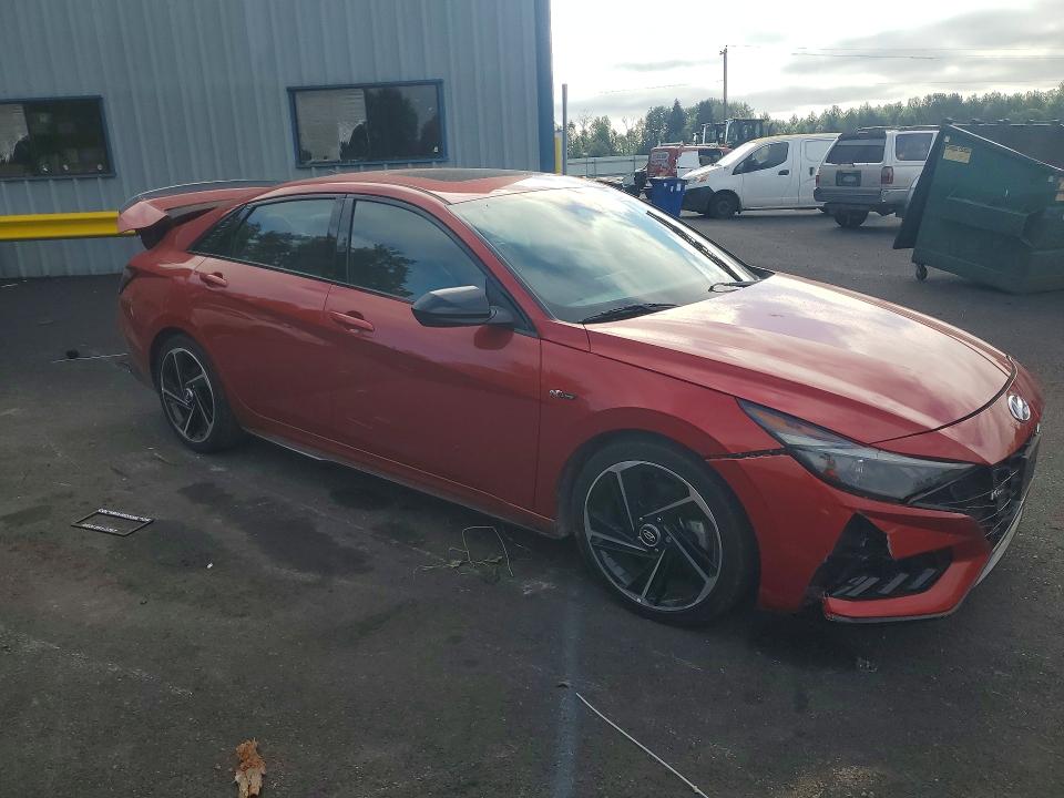 Продажа на аукционе авто 2021 Hyundai Elantra, vin: KMHLR4AF0MU153372, номер лота: 62532216