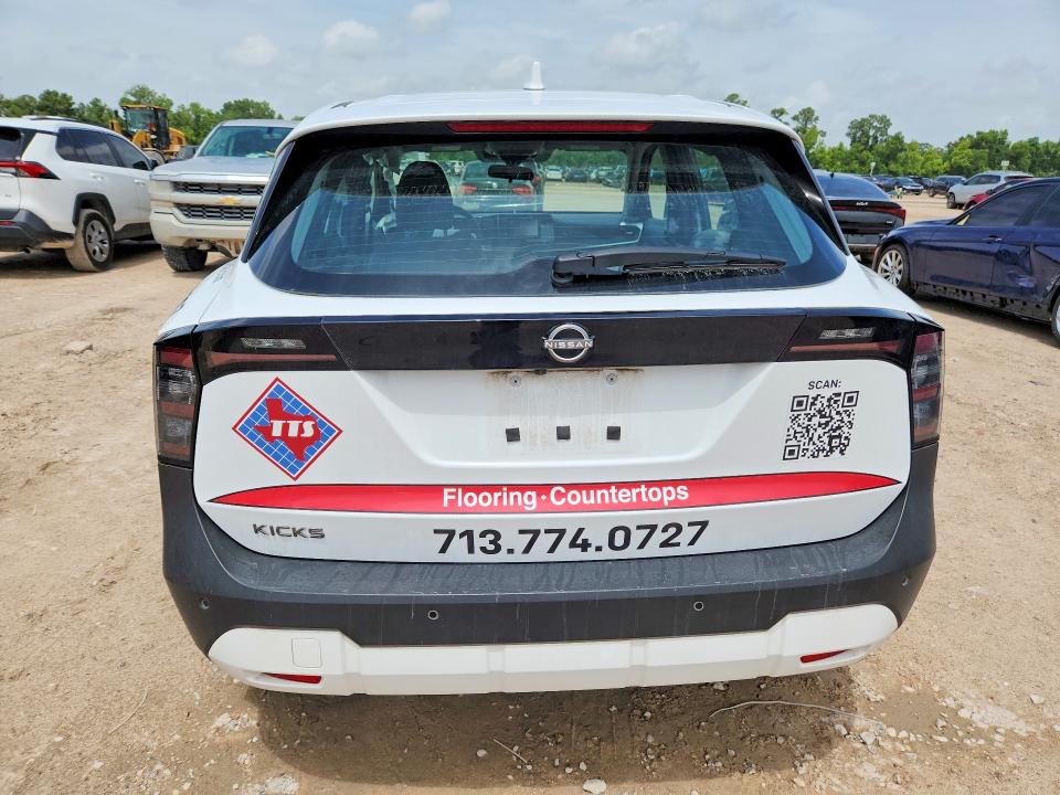 55048076 :رقم المزاد ، 3N8AP6BAXSL304181 vin ، 2025 Nissan Kicks مزاد بيع