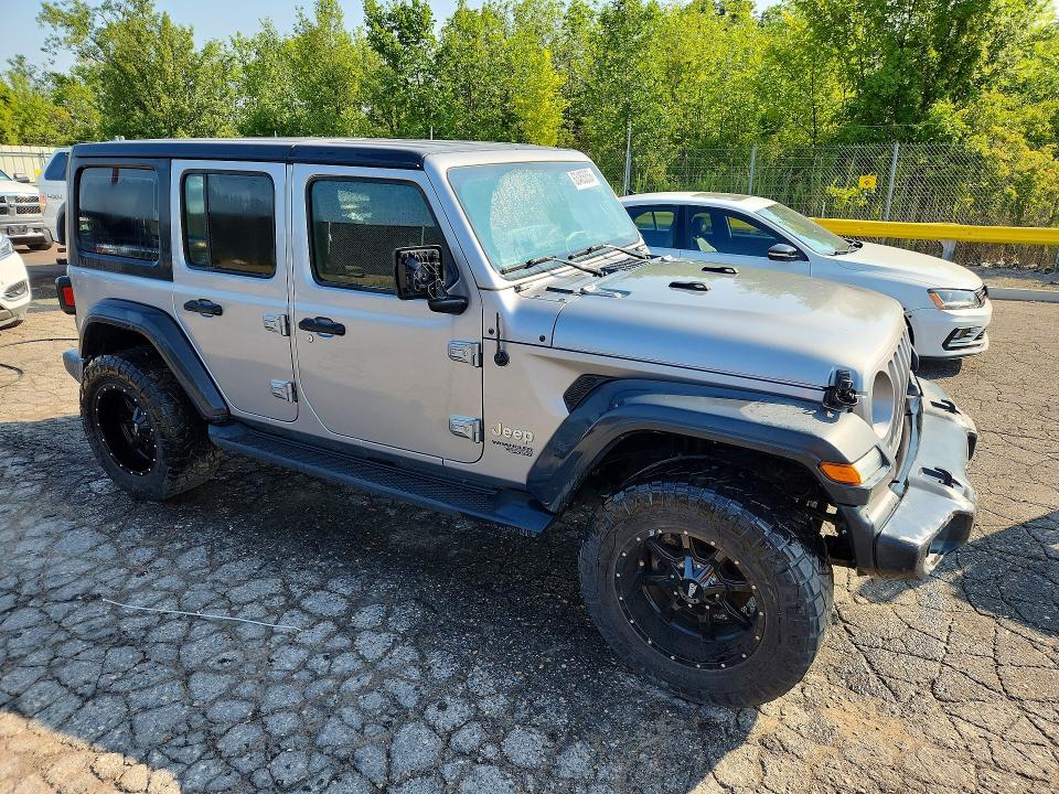 Продажа на аукционе авто 2018 Jeep Wrangler Unlimited, vin: 1C4HJXDN2JW221600, номер лота: 63485856