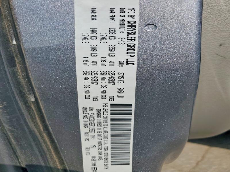 Aukcja sprzedaży 2014 Dodge Grand Caravan, vin: 2C4RDGCG9ER120227, numer aukcji: 60015656