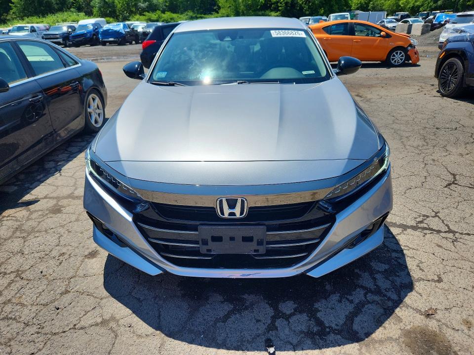 58366826 :رقم المزاد ، 1HGCV1F41NA114722 vin ، 2022 Honda Accord مزاد بيع