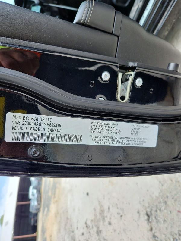 62866276 :رقم المزاد ، 2C3CCAAG8MH609316 vin ، 2021 Chrysler 300 مزاد بيع