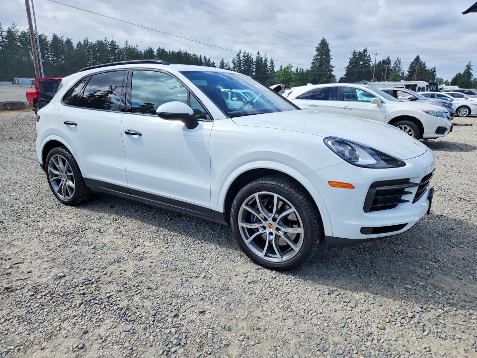 59387046 :رقم المزاد ، WP1AA2AYXMDA00764 vin ، 2021 Porsche Cayenne مزاد بيع