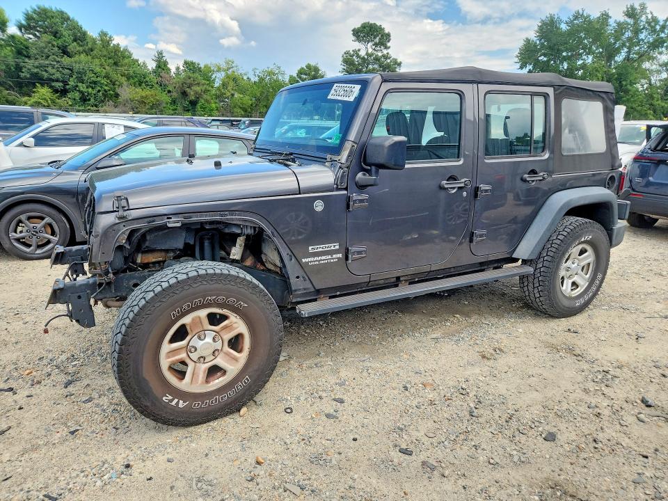 Auction sale of the 2017 Jeep Wrangler Unlimited, vin: 1C4BJWDG2HL551413, lot number: 59325606