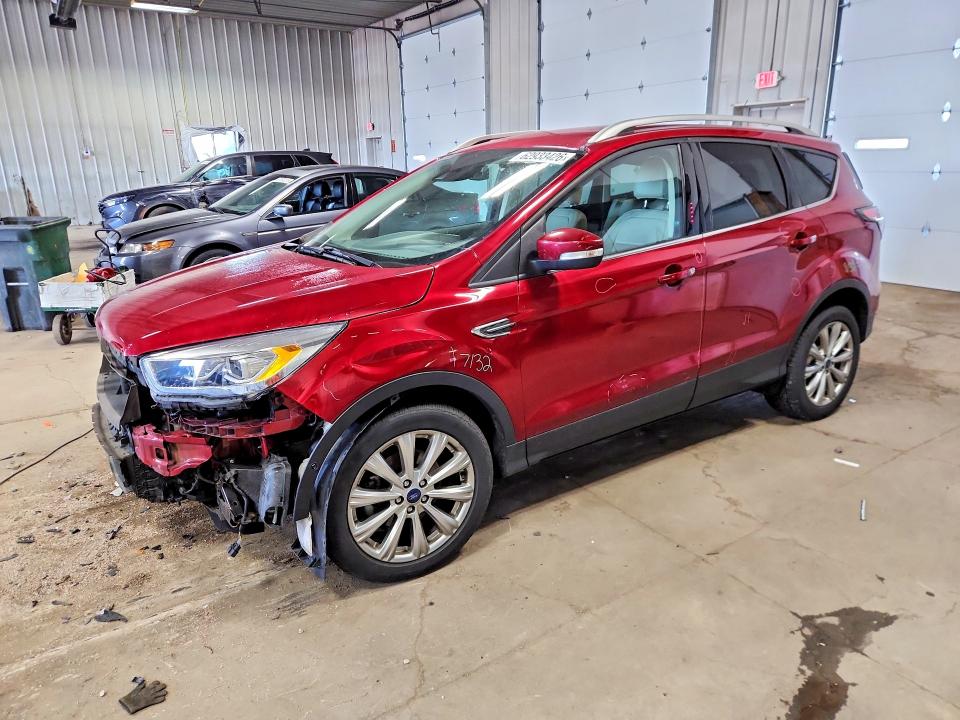 Продажа на аукционе авто 2017 Ford Escape, vin: 1FMCU0JD3HUB06168, номер лота: 62933426