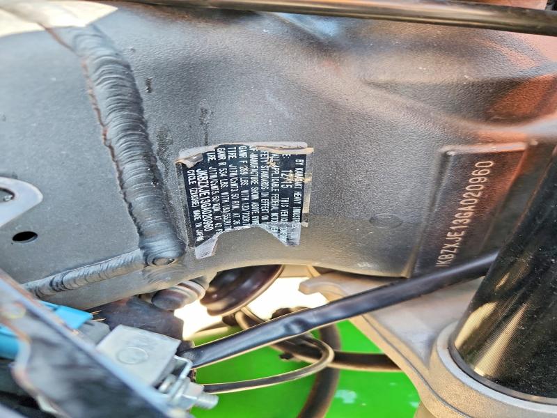 Продажа на аукционе авто 2016 Kawasaki Zx636, vin: JKBZXJE13GA020960, номер лота: 58760816