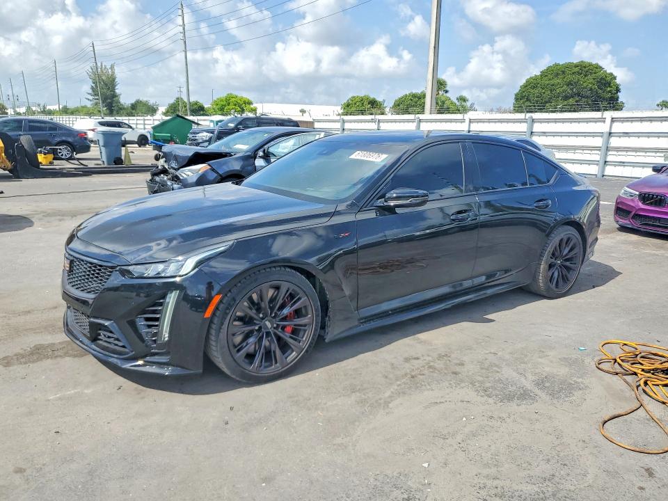 2024 Cadillac Ct5-v მანქანა იყიდება აუქციონზე, vin: 1G6D35R61R0810573, აუქციონის ნომერი: 61806976