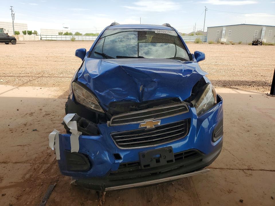 Aukcja sprzedaży 2015 Chevrolet Trax, vin: KL7CJRSB9FB055716, numer aukcji: 59709196