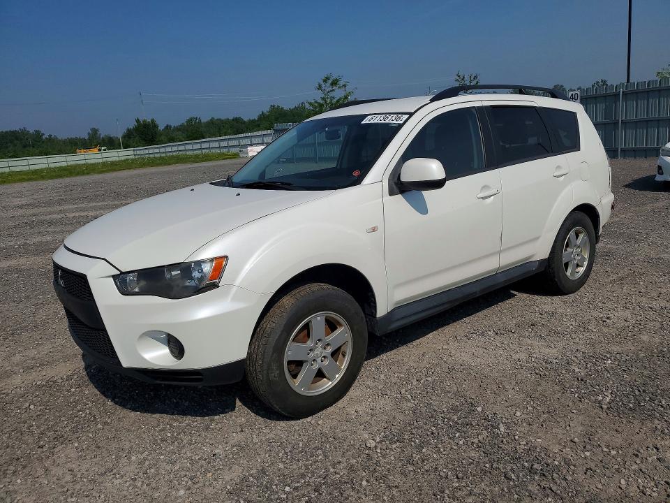61136136 :رقم المزاد ، JA4AS2AW7BU609704 vin ، 2011 Mitsubishi Outlander مزاد بيع
