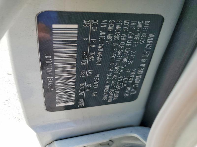 Продажа на аукционе авто 2020 Nissan Rogue Sport, vin: JN1BJ1CW3LW648934, номер лота: 61206686