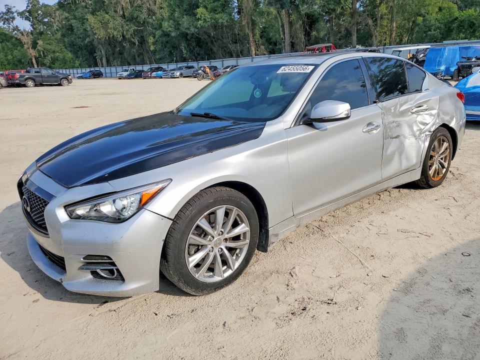 62455056 :رقم المزاد ، JN1BV7AP8EM681879 vin ، 2014 Infiniti Q50 مزاد بيع