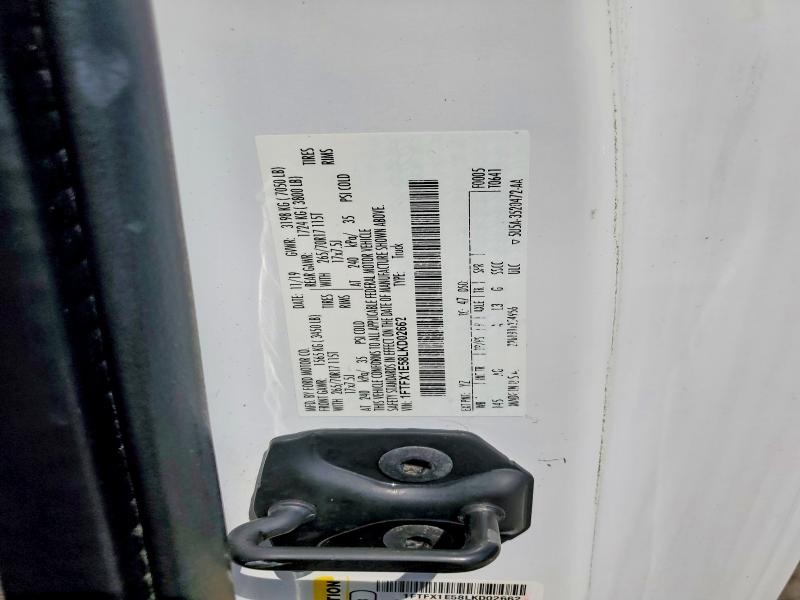 Продажа на аукционе авто 2020 Ford F150, vin: 1FTFX1E58LKD02662, номер лота: 62053586